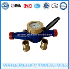 Medidor de agua en seco de tipo &quot;1&quot; Inch Iron Body Multi-Jet